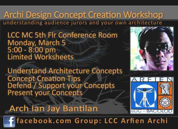 Architecture Concept Creation Workshop 2012