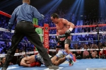 Juan Manuel Marquez after knocking out Manny Pacquiao