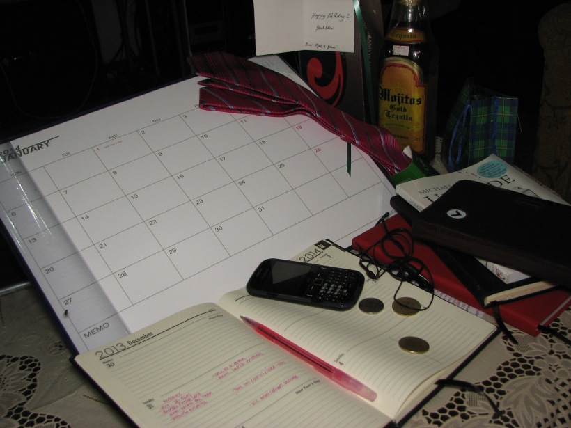  Calendar and Planner to begin a New Year 2014